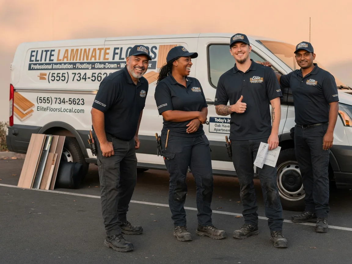 Laminate flooring installation company in Bluff City, AR